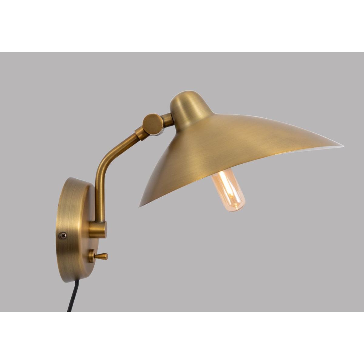 Heal's Milton Wall Light Brass – image 2