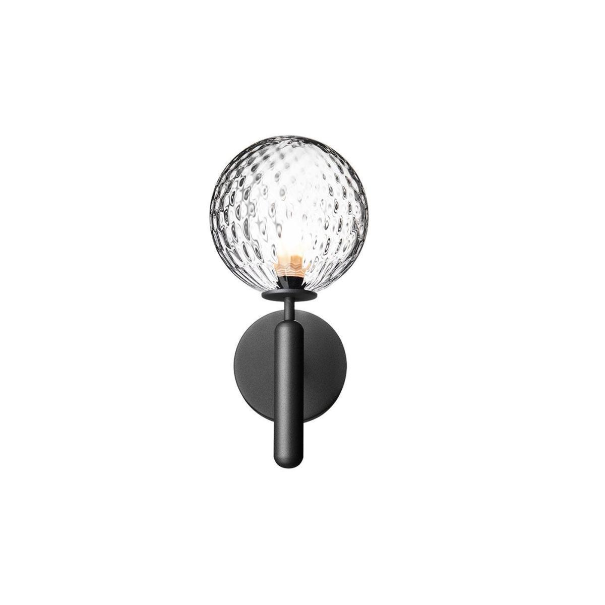 Areaware Miira Wall Surface Light Rock Grey Optic Clear Shade - Heal's UK Lighting – image 2