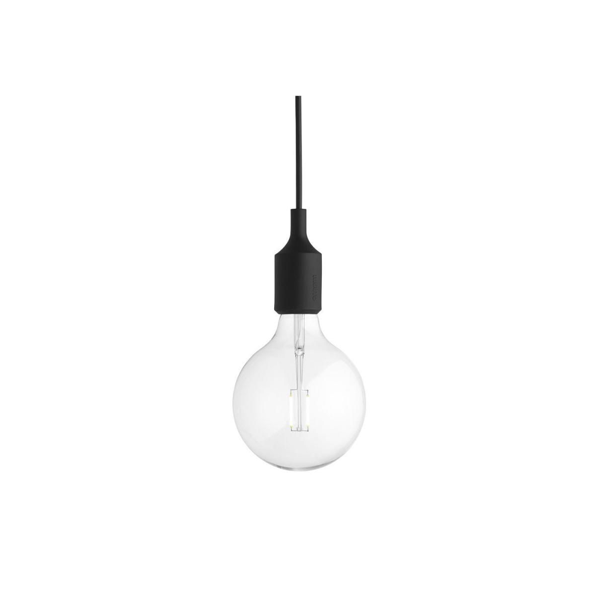 Muuto E27 Pendant Lamp Dark Grey - Heal's UK Lighting – image 4