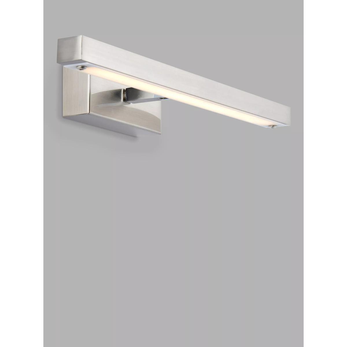 John Lewis & Partners Contemporary Picture LED Wall Light, Brushed Chrome – image 7