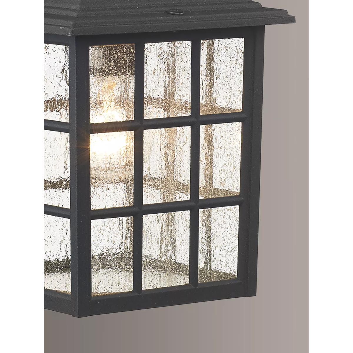 Där Norfolk Outdoor Wall Light, Black/Gold – image 3