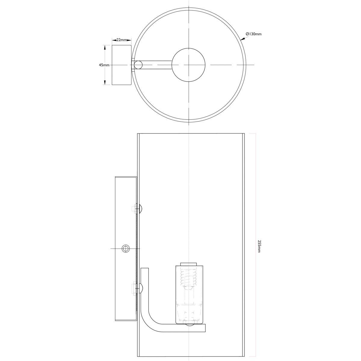 John Lewis & Partners Devon Wall Light, White – image 11