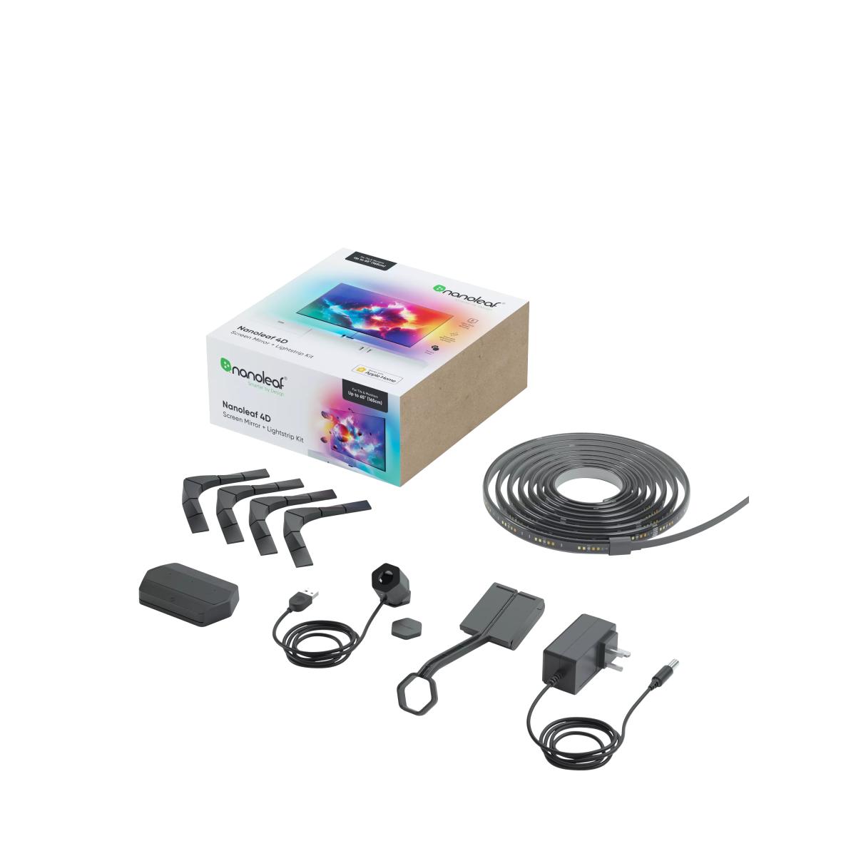 Nanoleaf 4D Ultra Vivid Screen Mirroring LED Light Strip Kit – image 3