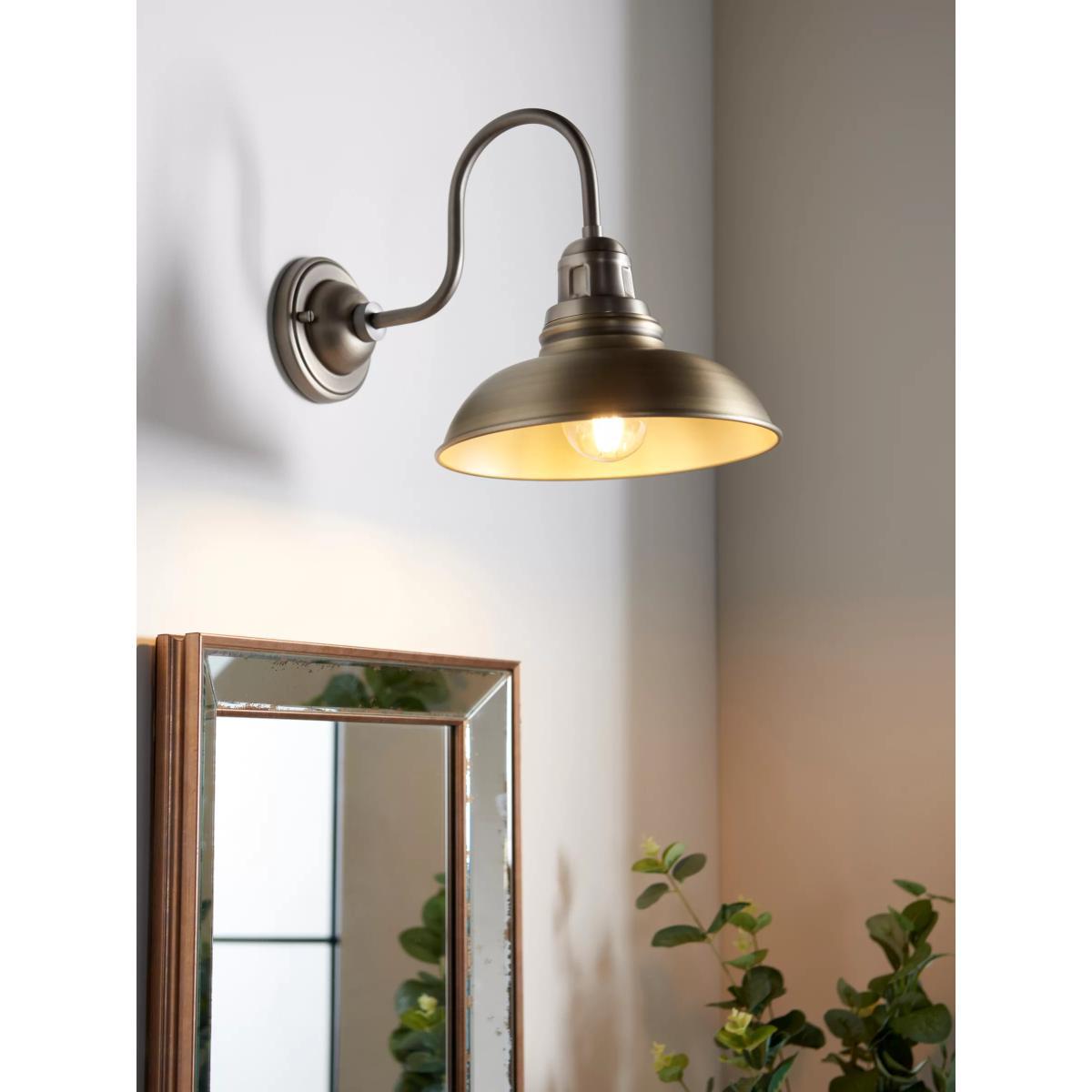 John Lewis & Partners Millhouse Wall Light, Antique Brass – image 2