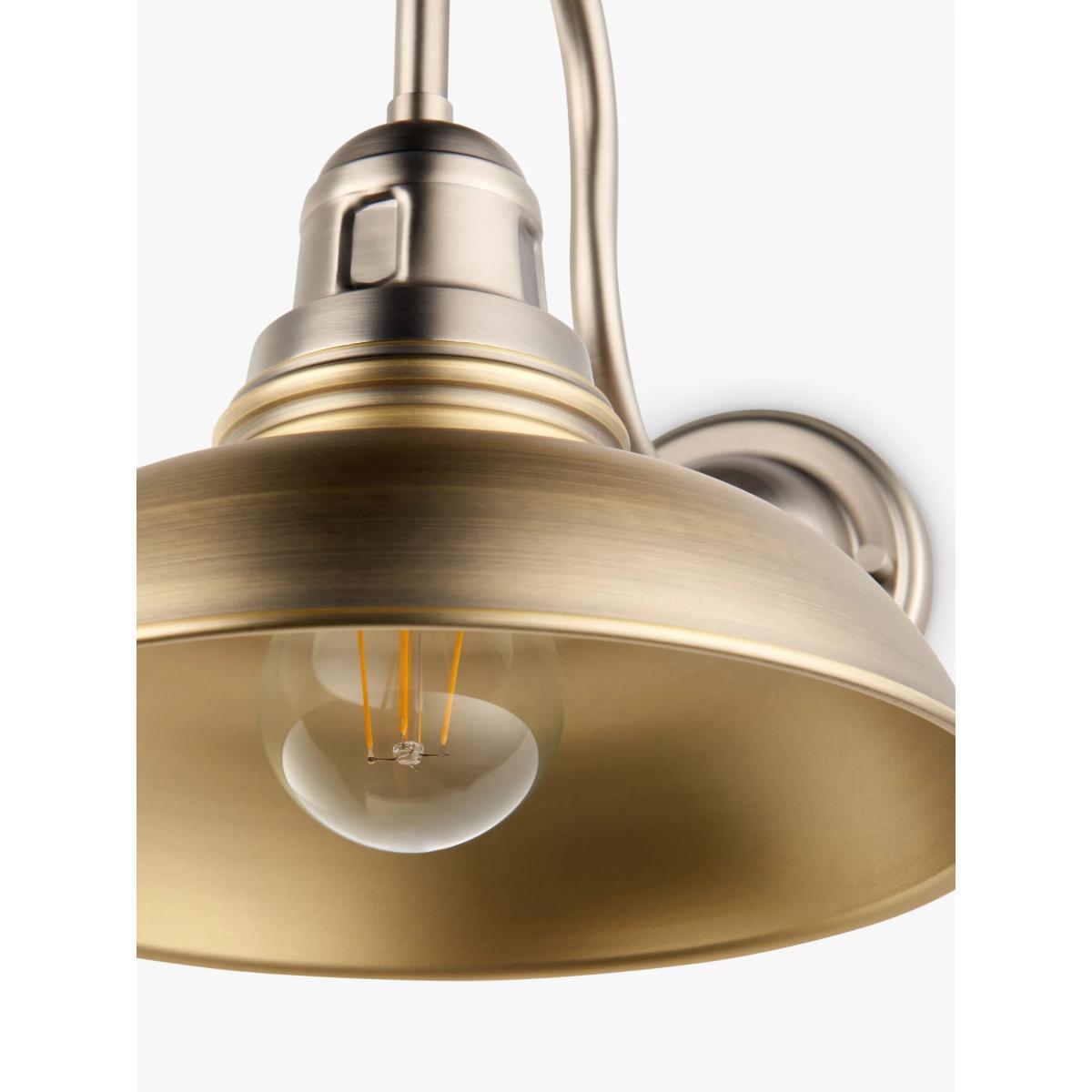 John Lewis & Partners Millhouse Wall Light, Antique Brass – image 4