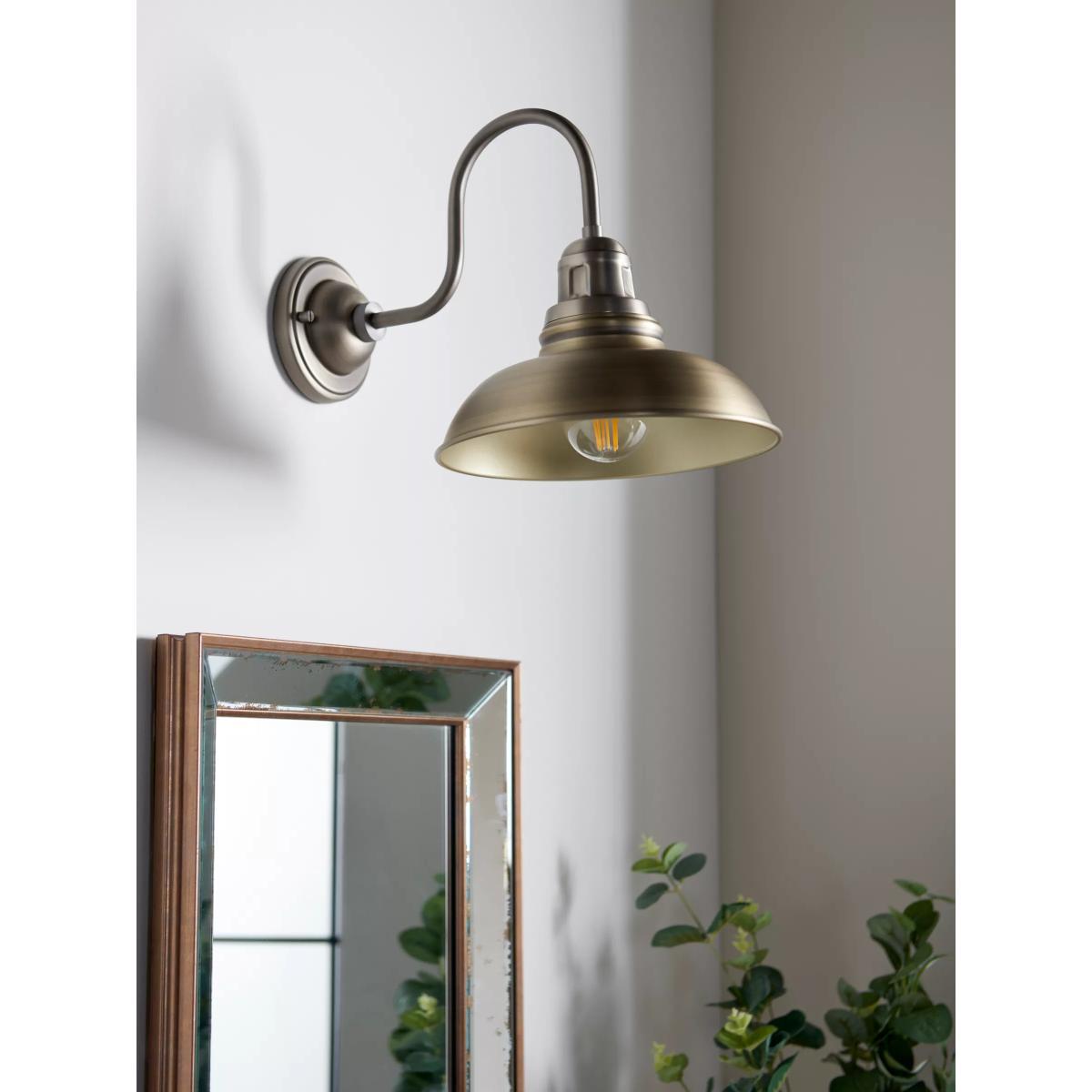 John Lewis & Partners Millhouse Wall Light, Antique Brass – image 7