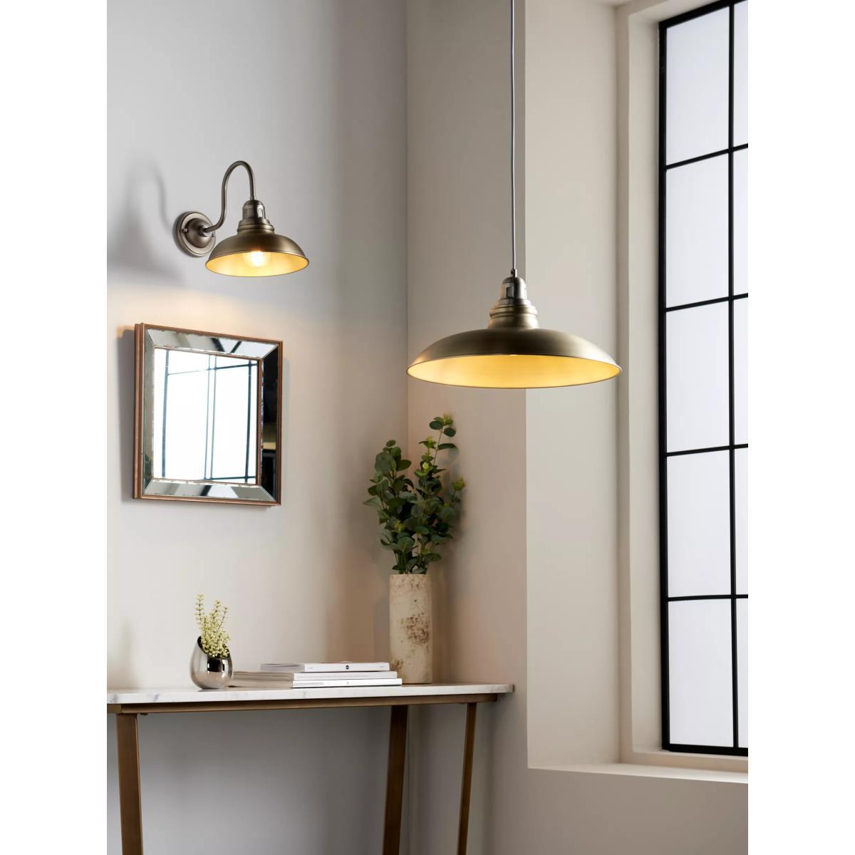John Lewis & Partners Millhouse Wall Light, Antique Brass – image 8