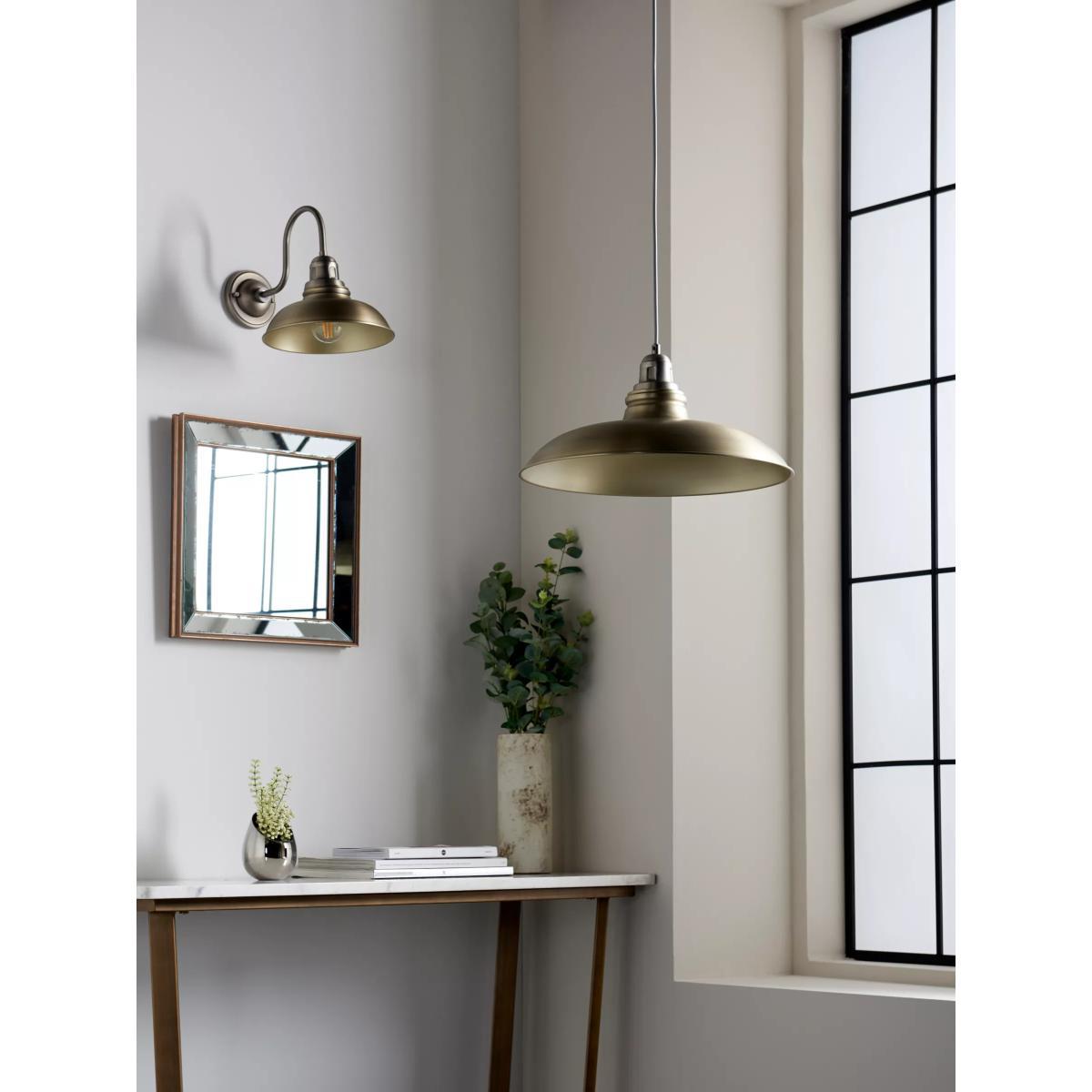 John Lewis & Partners Millhouse Wall Light, Antique Brass – image 9