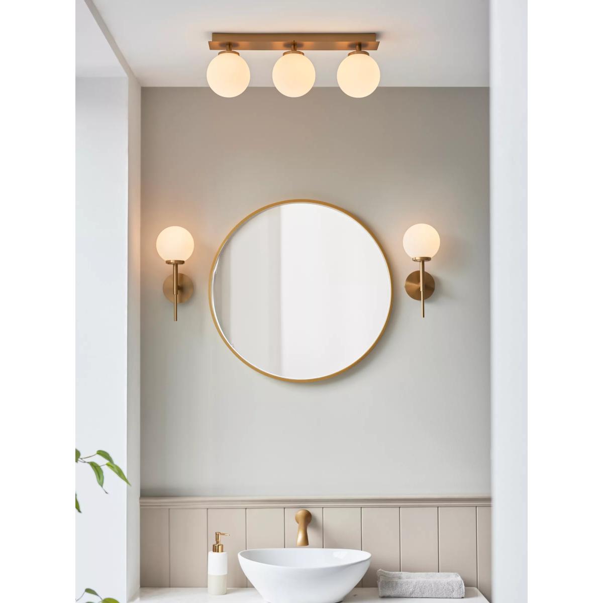 John Lewis Fredriksberg Wall Light, Brass – image 7