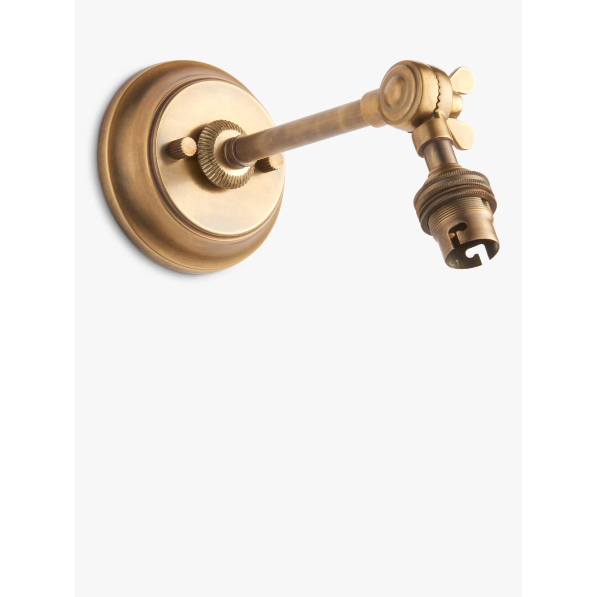 John Lewis Pumpkin Wall Light Fitting, Aged Brass – image 4