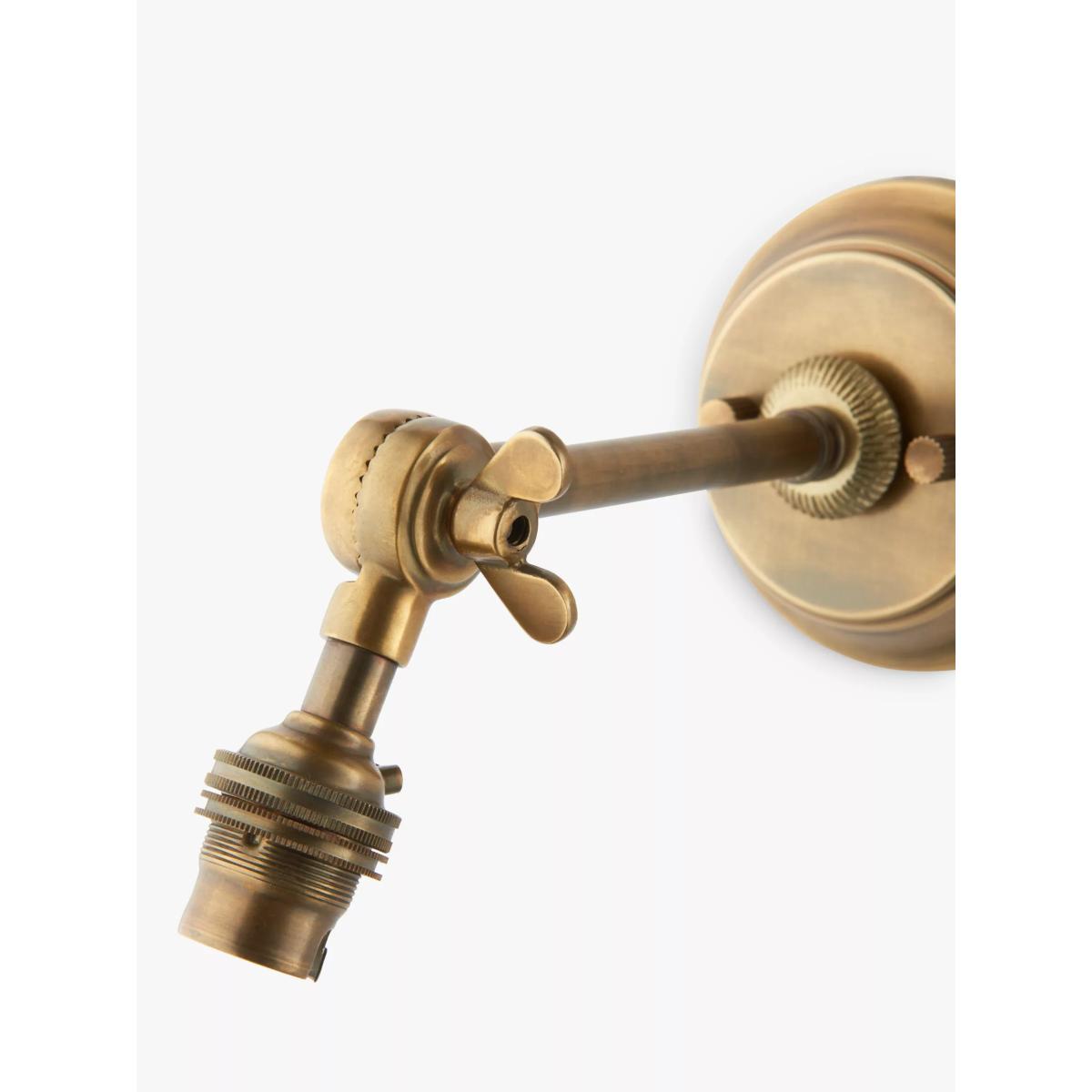 John Lewis Pumpkin Wall Light Fitting, Aged Brass – image 6