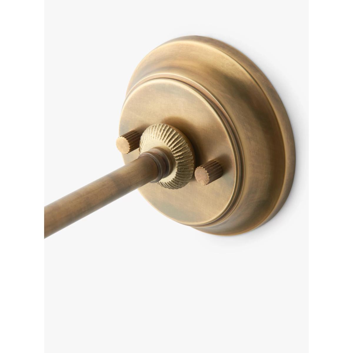 John Lewis Pumpkin Wall Light Fitting, Aged Brass – image 7