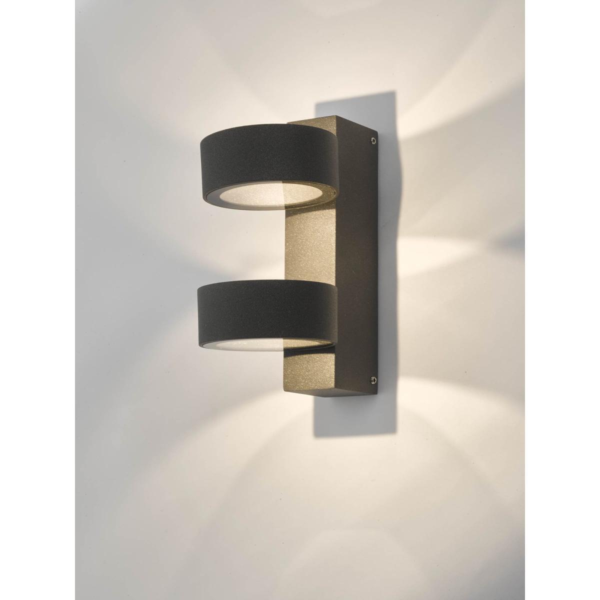 Där Bohdan LED Outdoor Wall Light, Anthracite – image 3