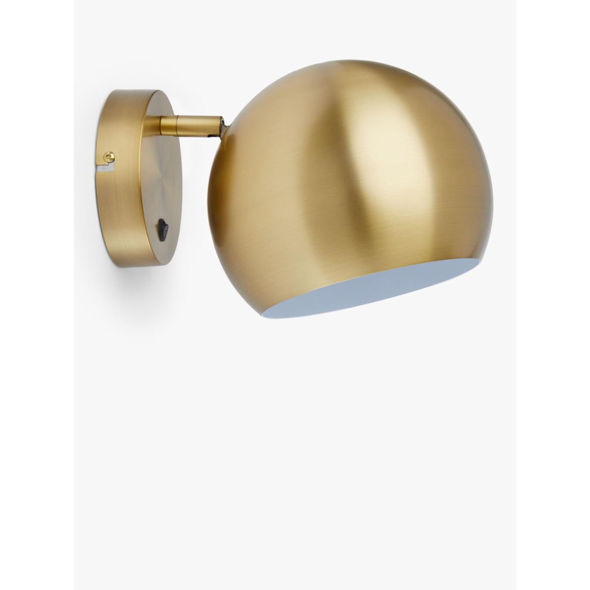 John Lewis Hector Wall Light, Antique Brass – image 5