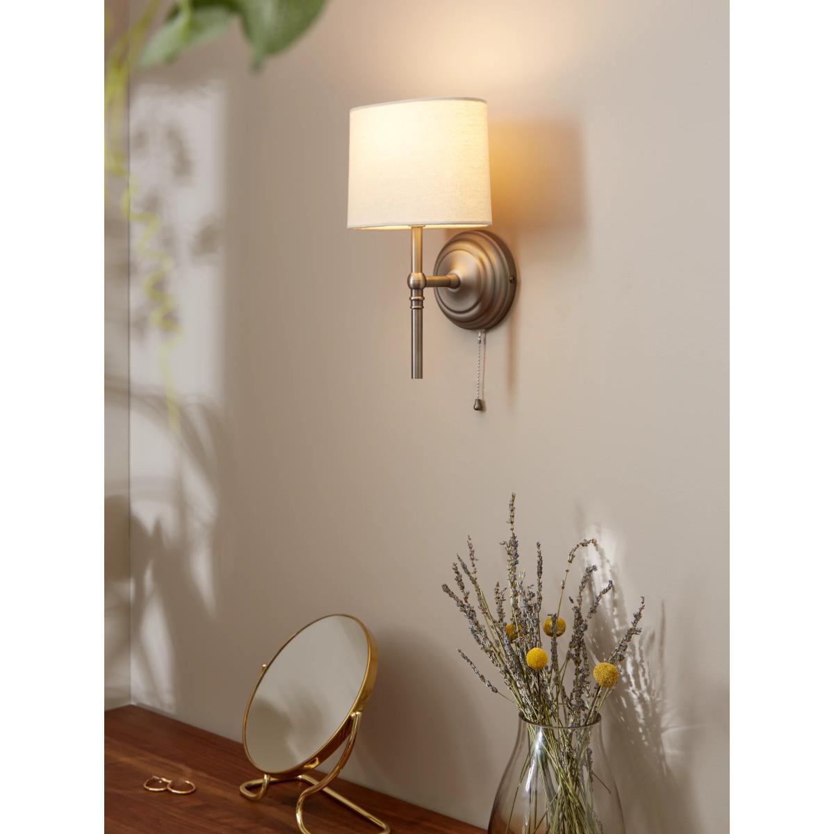 John Lewis & Partners Isabel Wall Light, 1 Light, Pewter – image 2