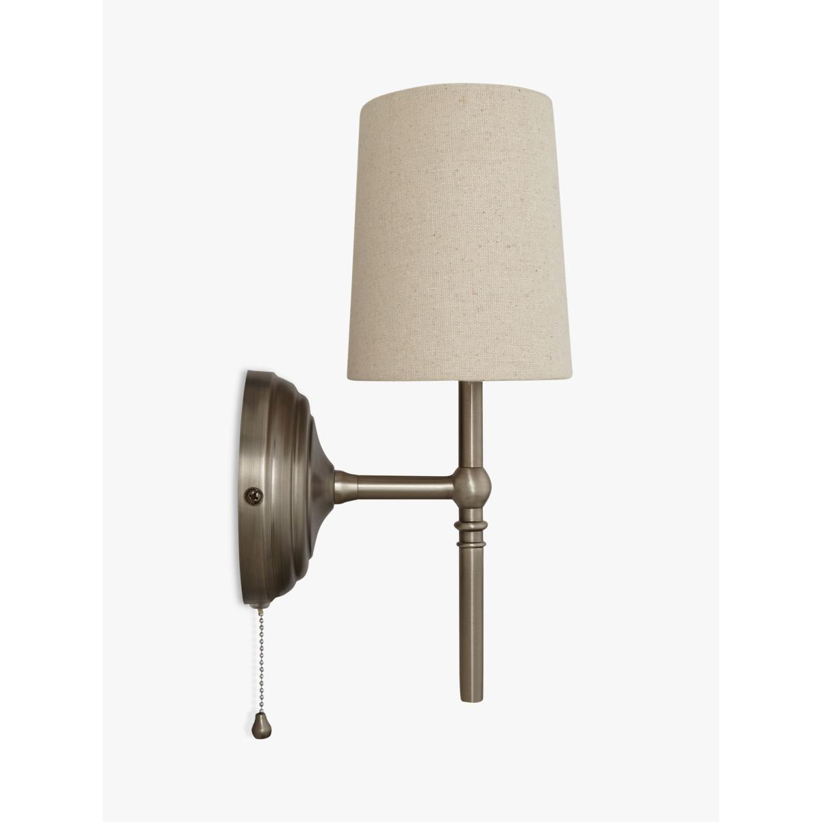 John Lewis & Partners Isabel Wall Light, 1 Light, Pewter – image 5