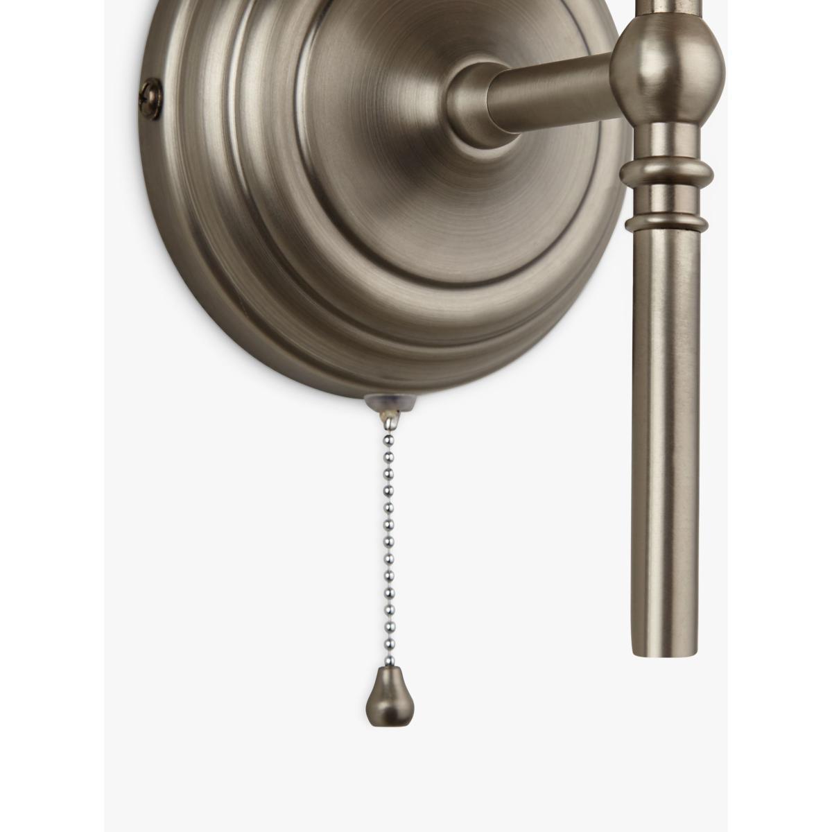 John Lewis & Partners Isabel Wall Light, 1 Light, Pewter – image 7