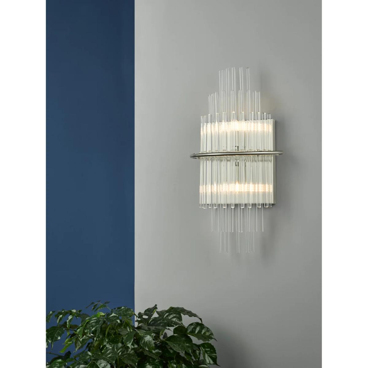 Där Lukas Tiered Glass Wall Light – image 5