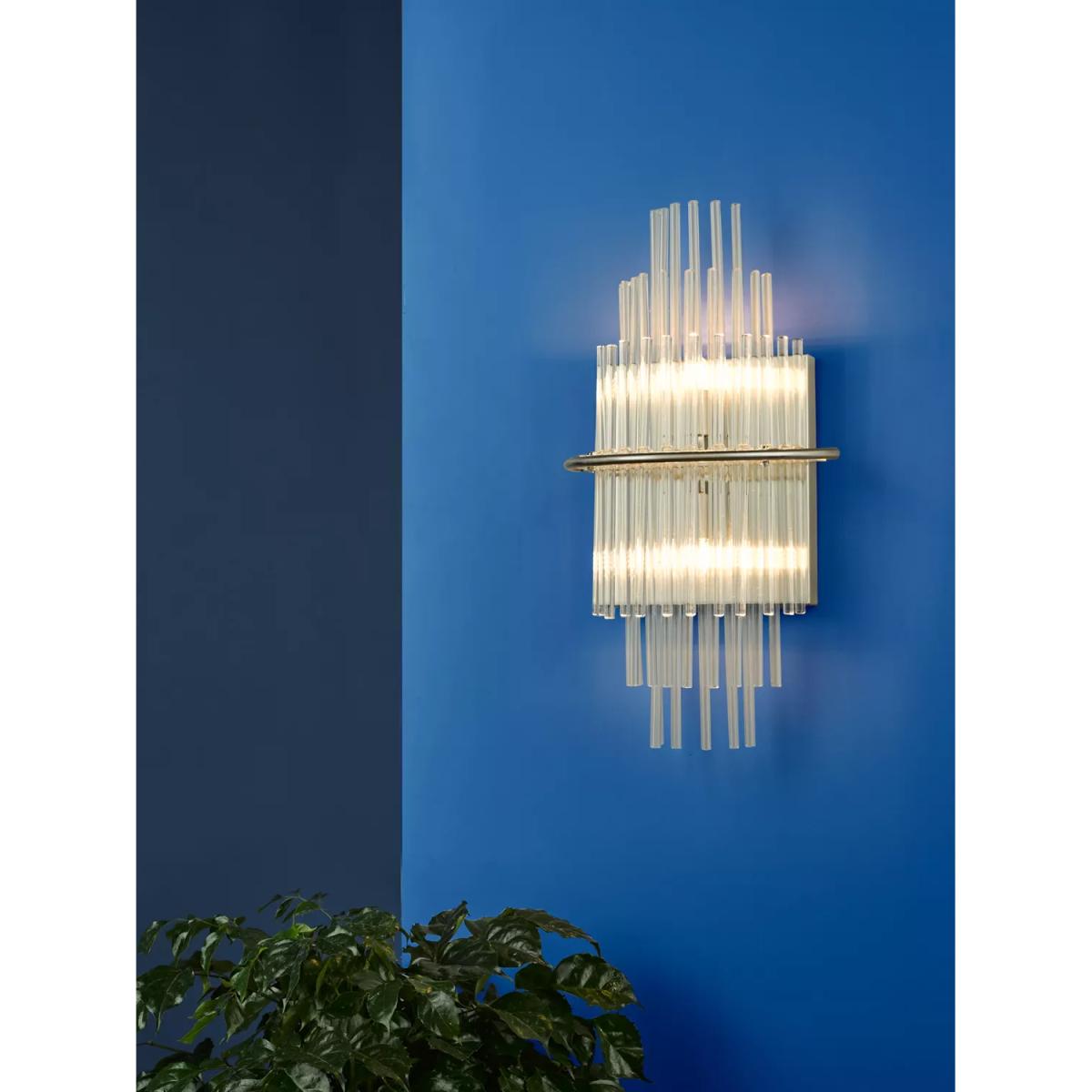 Där Lukas Tiered Glass Wall Light – image 6