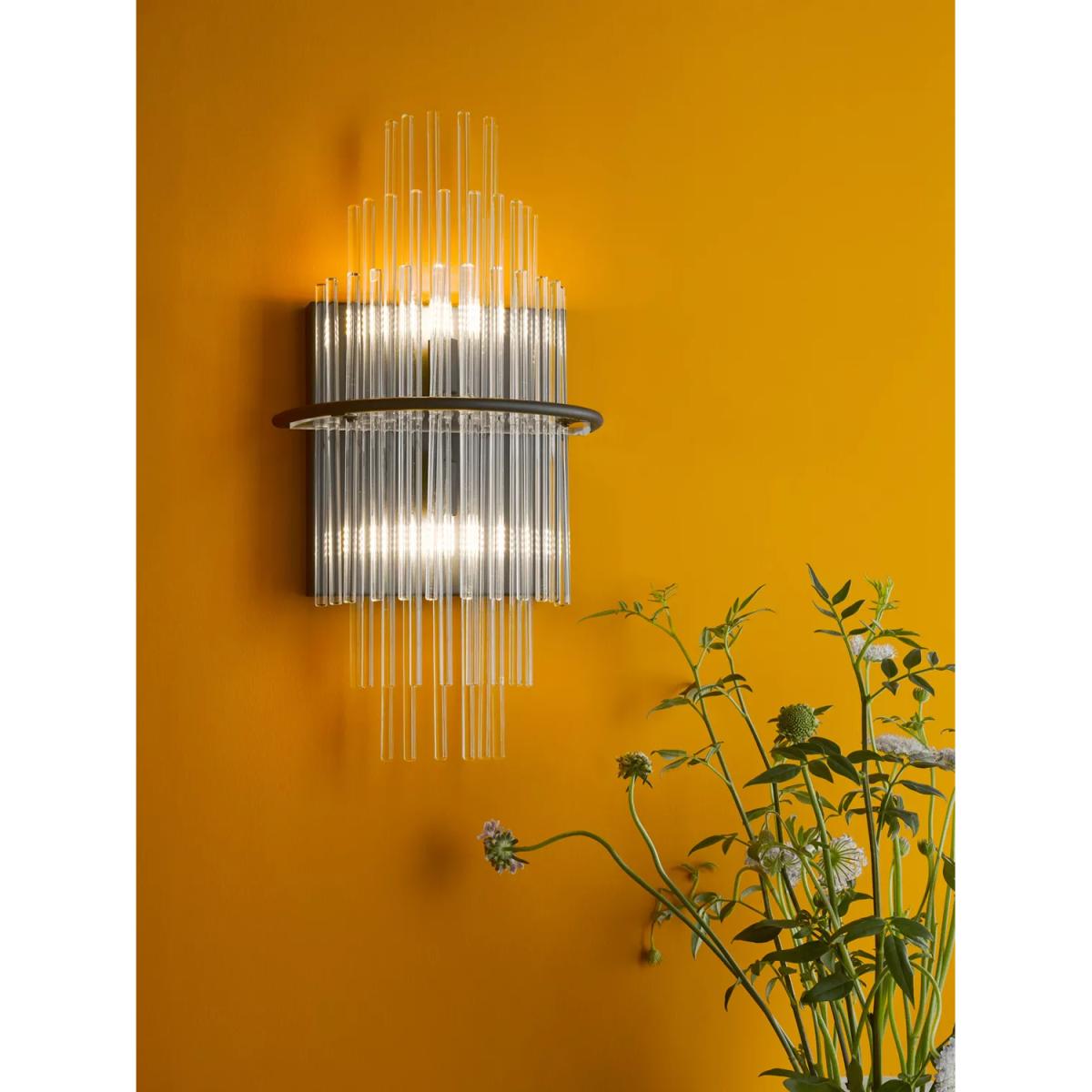 Där Lukas Tiered Glass Wall Light – image 8