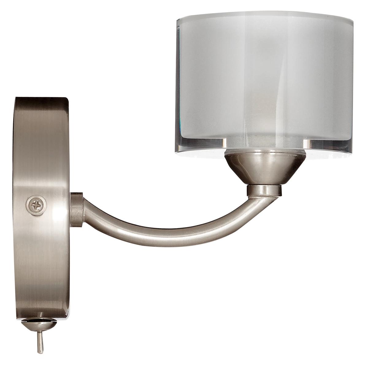 John Lewis & Partners Paige Single Wall Light, Satin Chrome – image 4