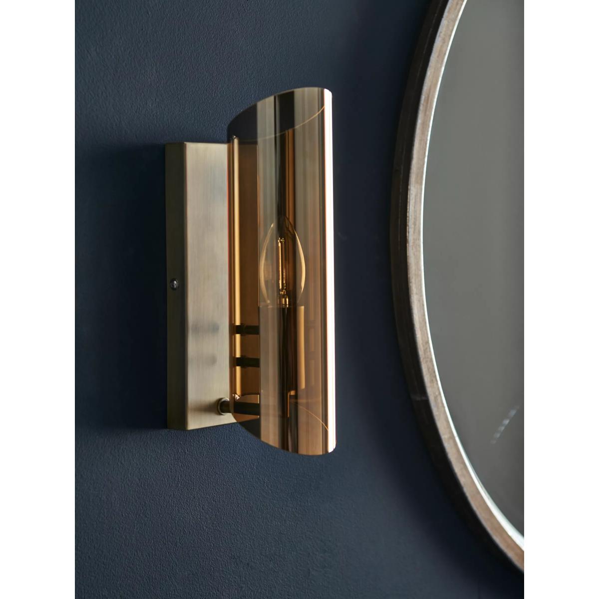 John Lewis Viscount Lustre Wall Light, Gold – image 5
