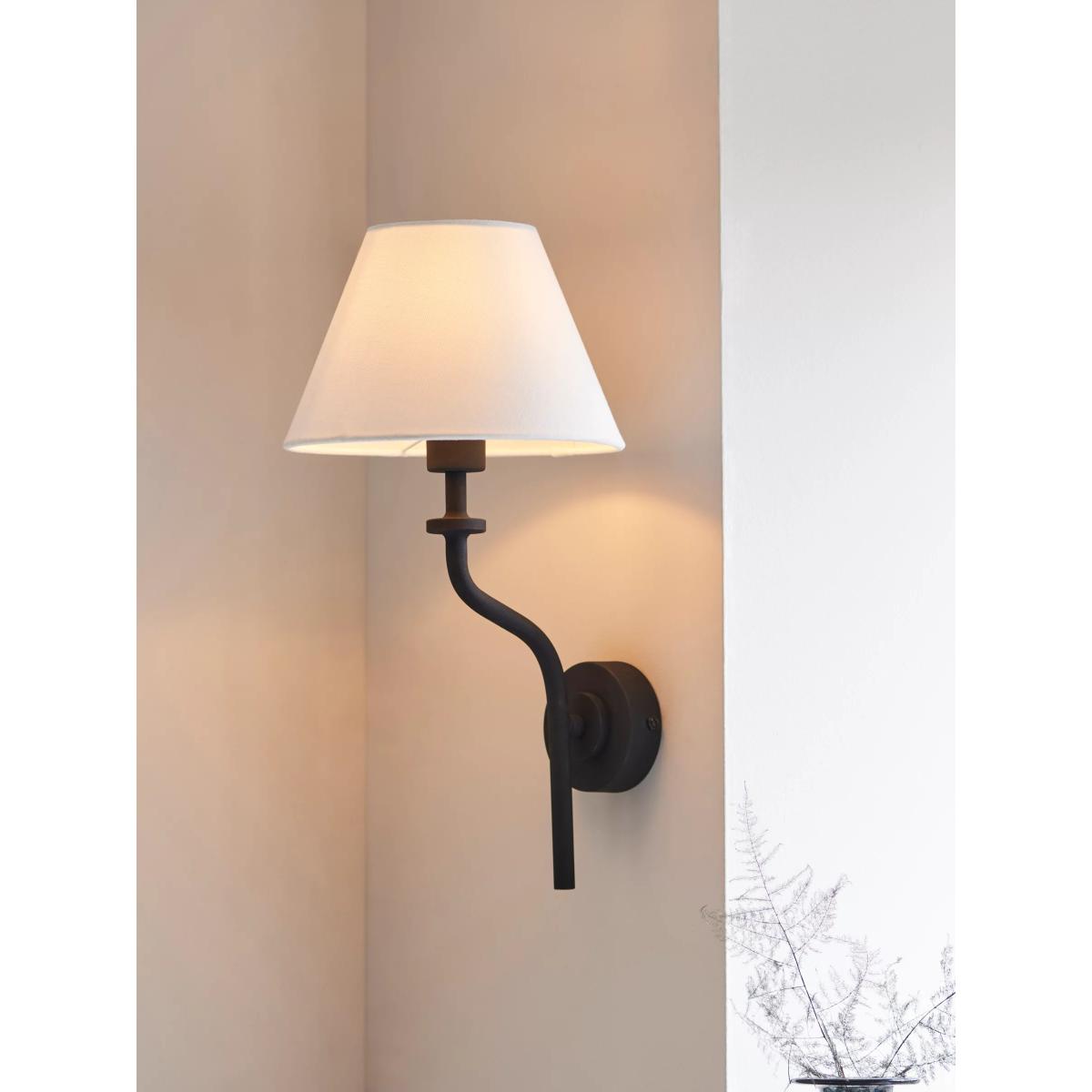 John Lewis Stroud Wall Light, Black – image 5