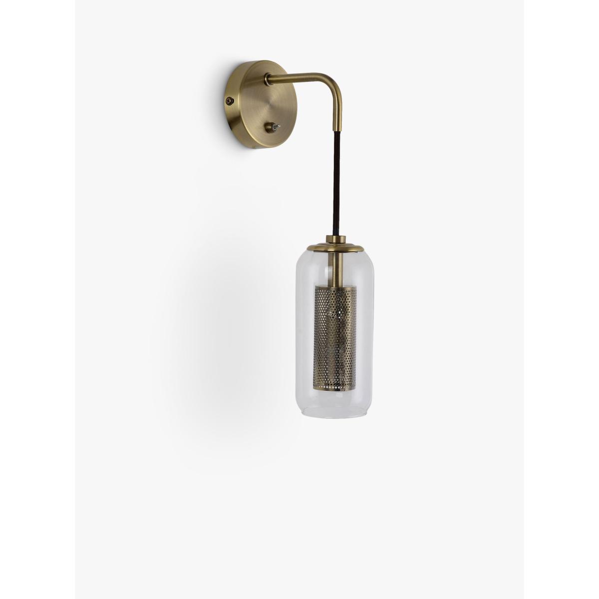 John Lewis & Partners Tulip Wall Light, Antique Brass – image 3