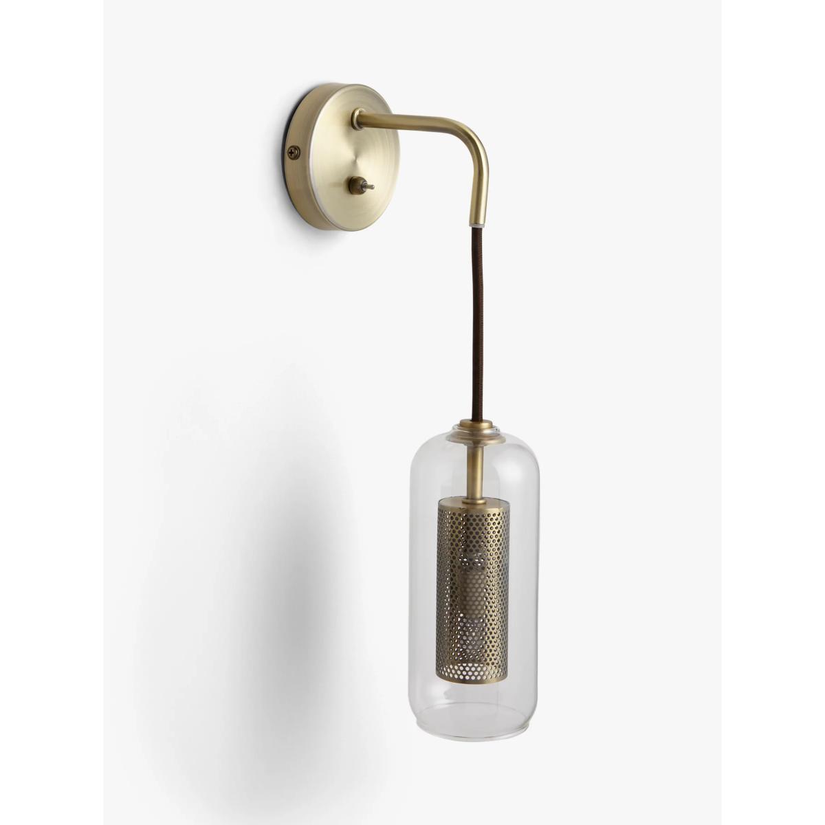 John Lewis & Partners Tulip Wall Light, Antique Brass – image 4