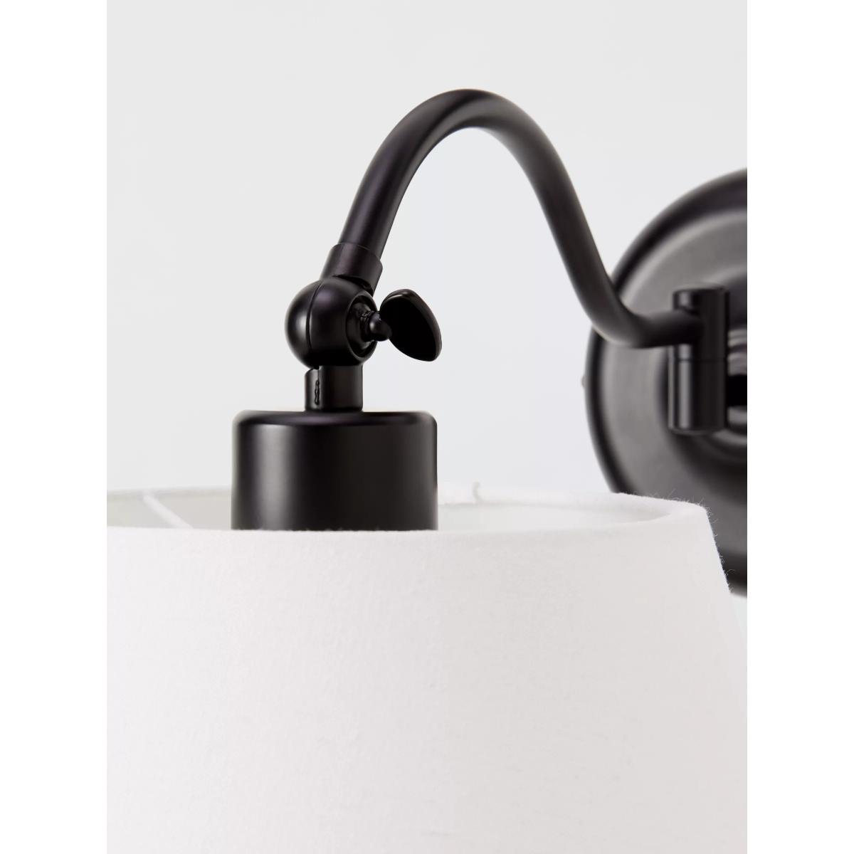 John Lewis Rodeo Swing Arm Wall Light, Black – image 4