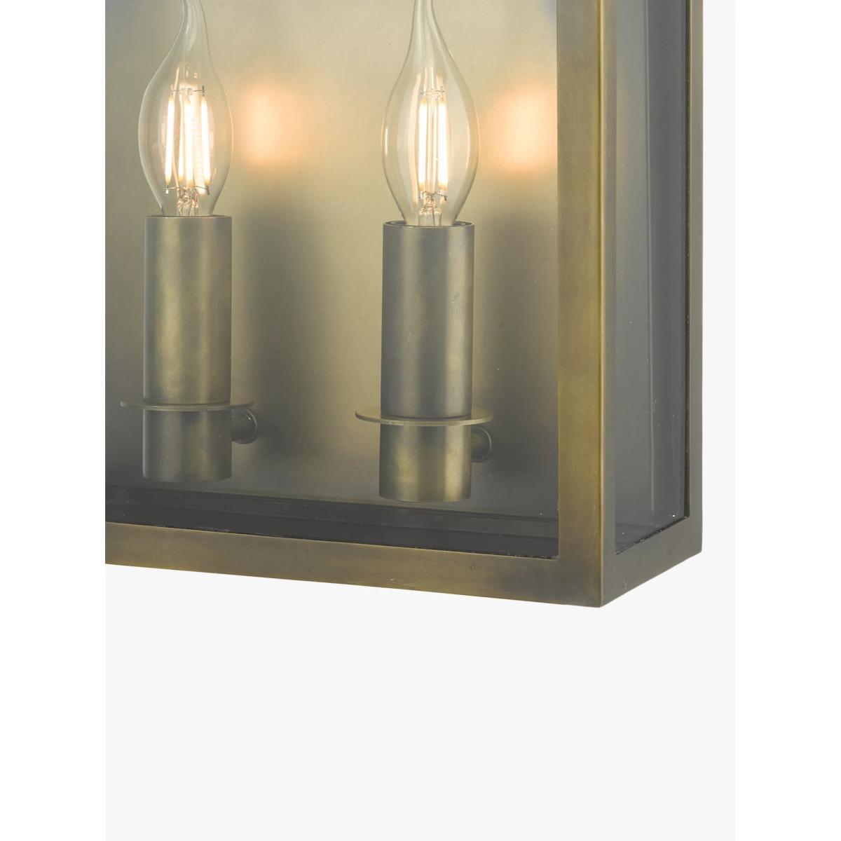 Där Vapour Double Outdoor Wall Light – image 3