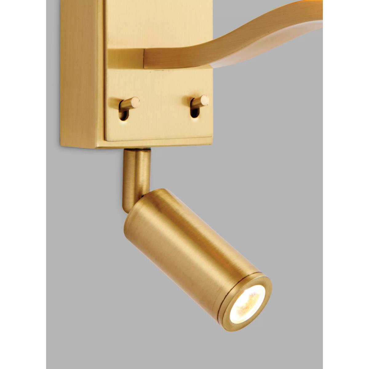 Bay Lighting Manor Spotlight/Wall Light, Satin Gold – image 3