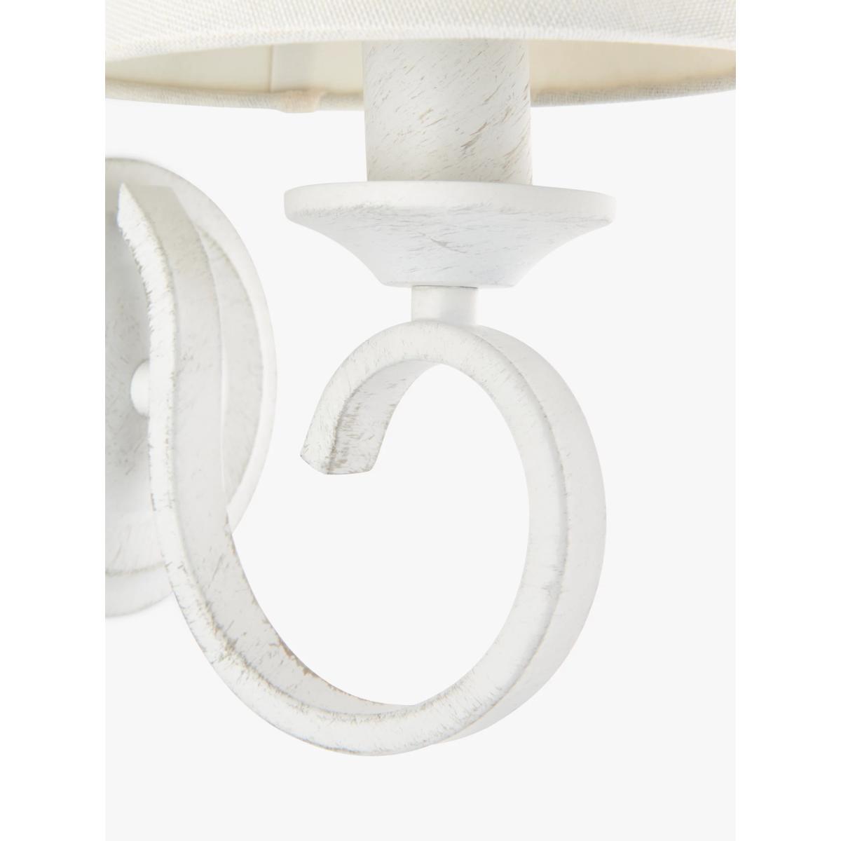 John Lewis Carlita Wall Light, White – image 4