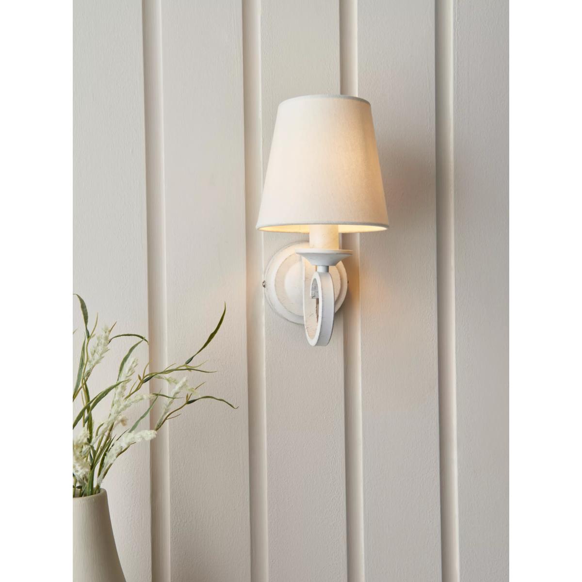 John Lewis Carlita Wall Light, White – image 6