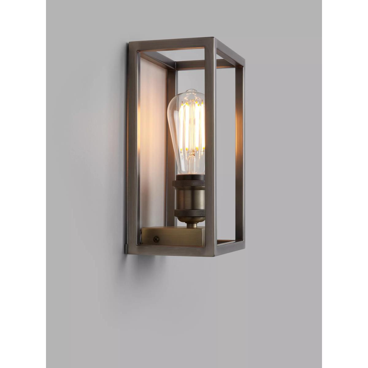 John Lewis & Partners Boundary Wall Light, Brass/Pewter – image 5