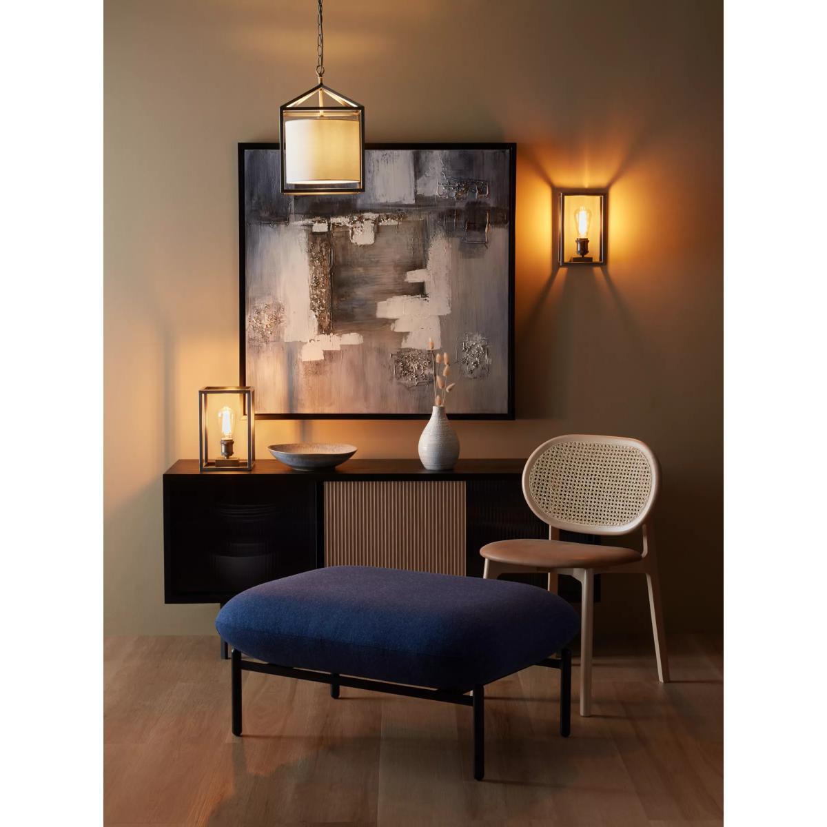 John Lewis & Partners Boundary Wall Light, Brass/Pewter – image 7