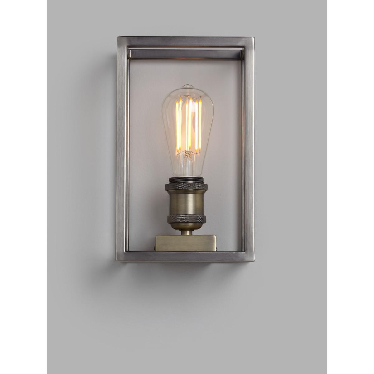John Lewis & Partners Boundary Wall Light, Brass/Pewter – image 1