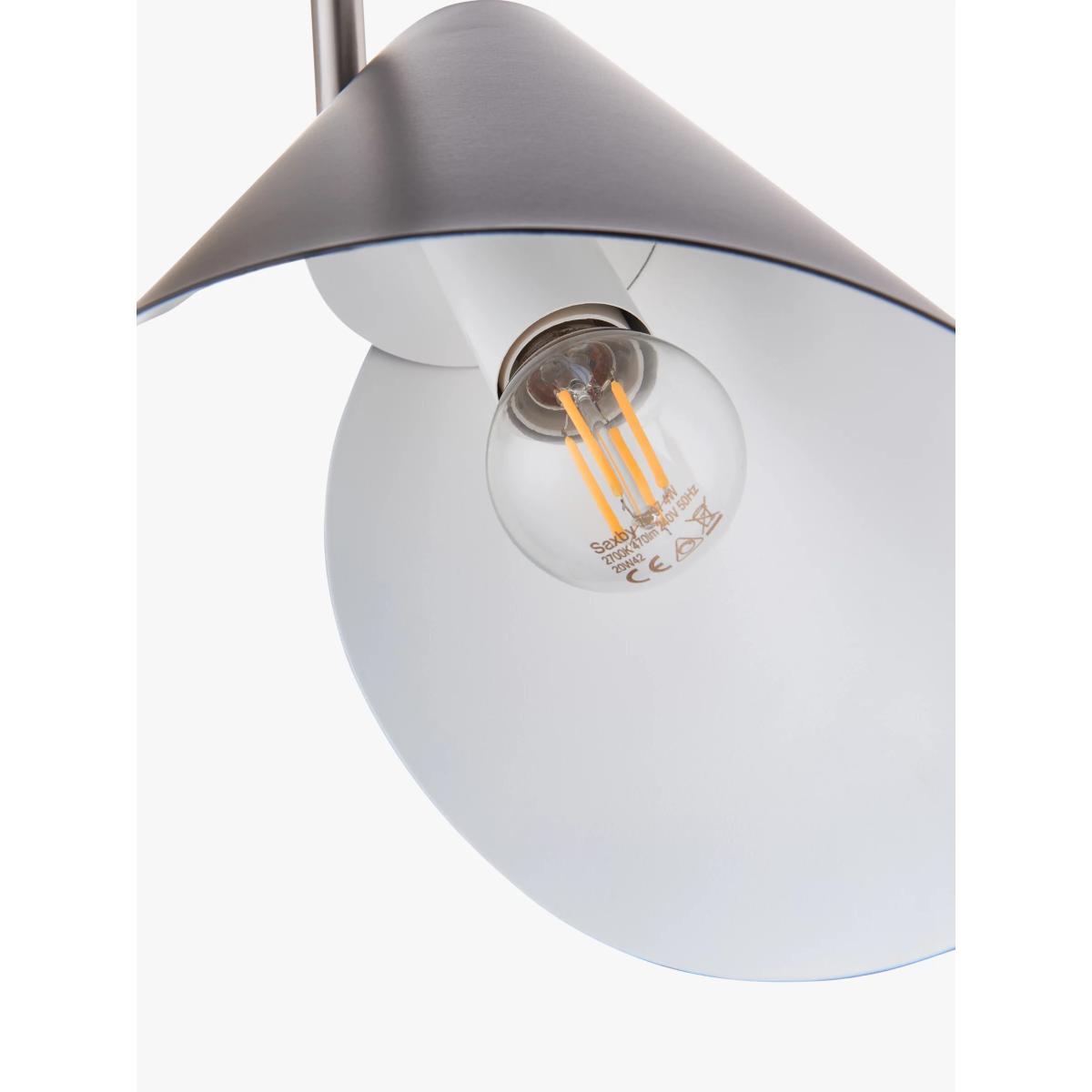 John Lewis Leaf Wall Light, Black – image 6