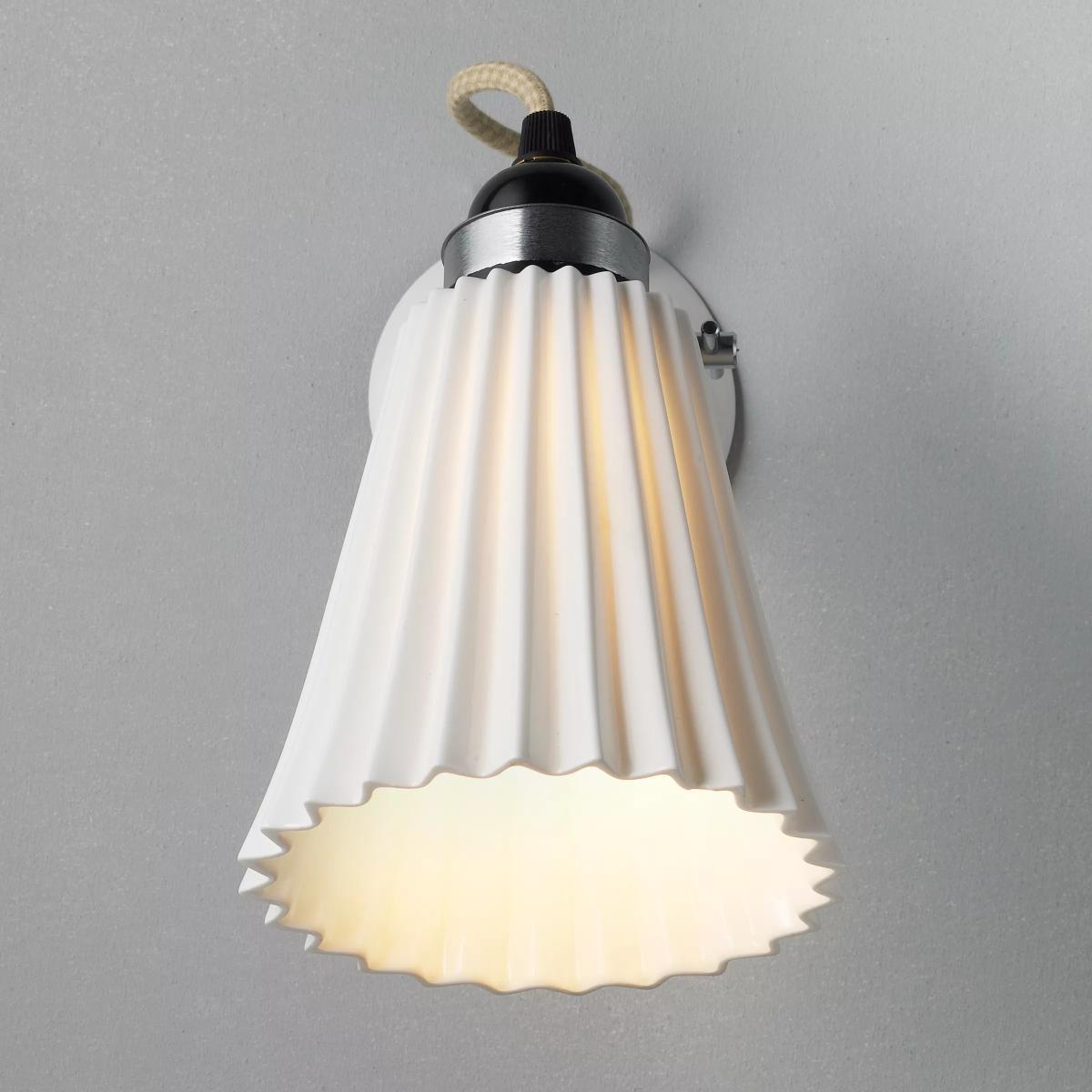 Original BTC Hector Pleat Wall Light – image 5