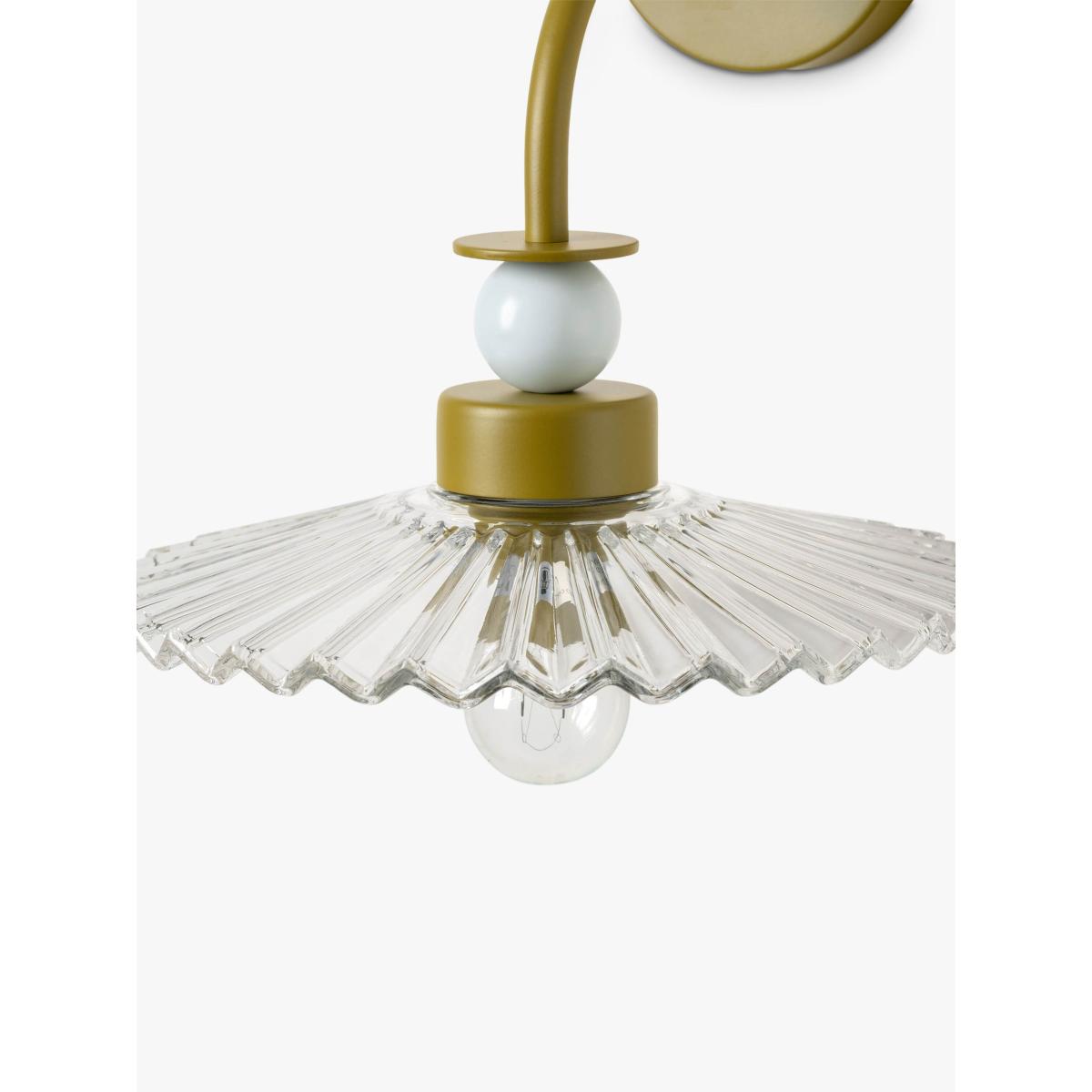 houseof Ribbed Wall Light, Moss Green/Blue – image 2