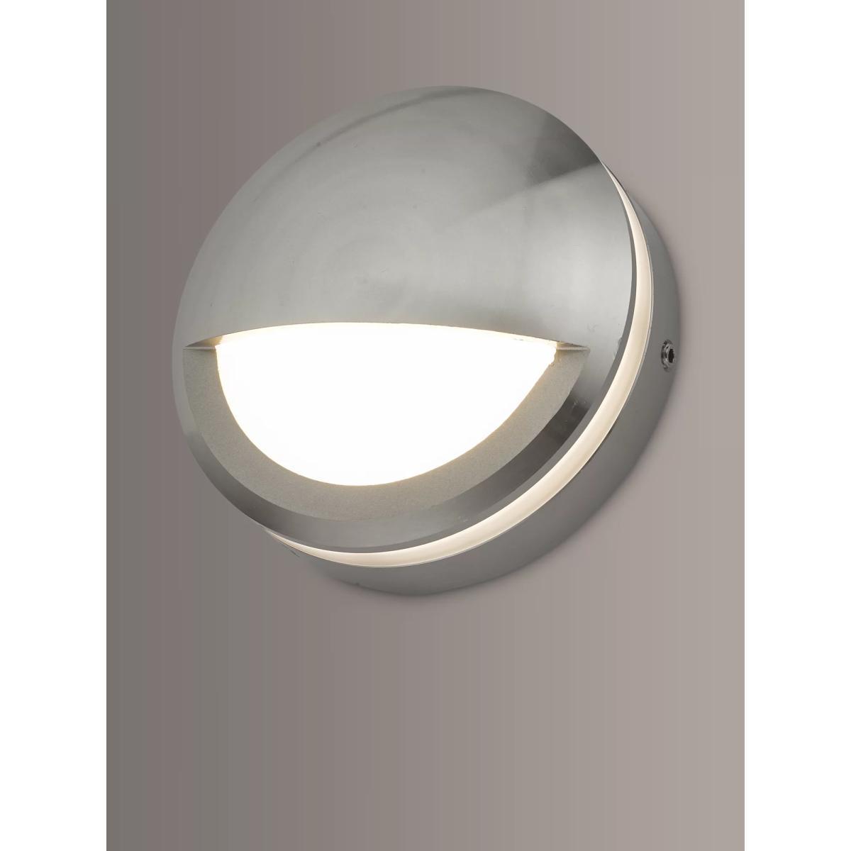 Där Akos Eyelid LED Outdoor Wall Light, Aluminium – image 1