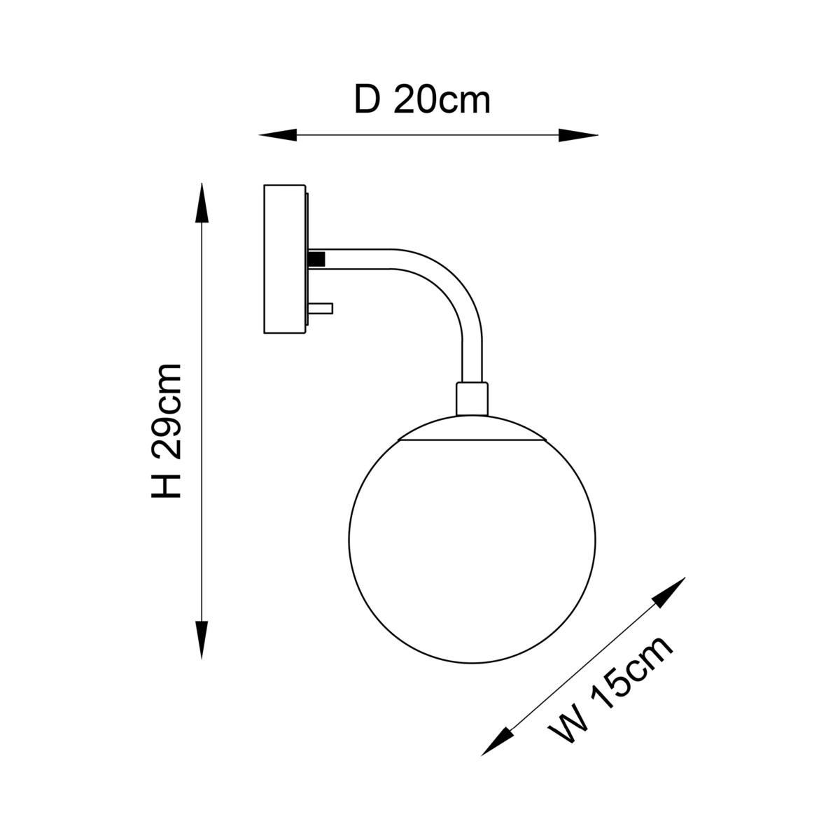 Bay Lighting Tosca Wall Light, Gold – image 5