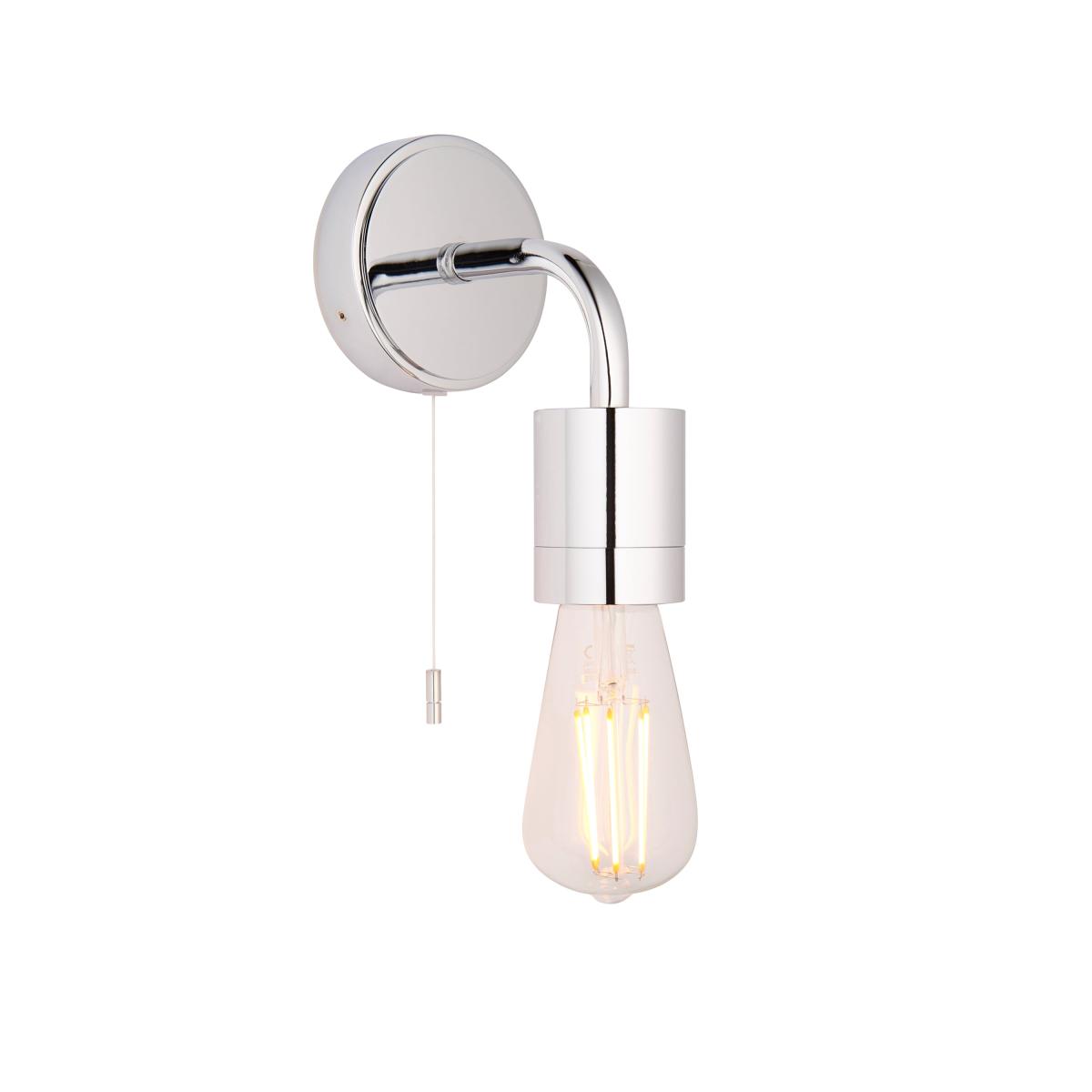 Modern Wall Light - Chrome – image 5