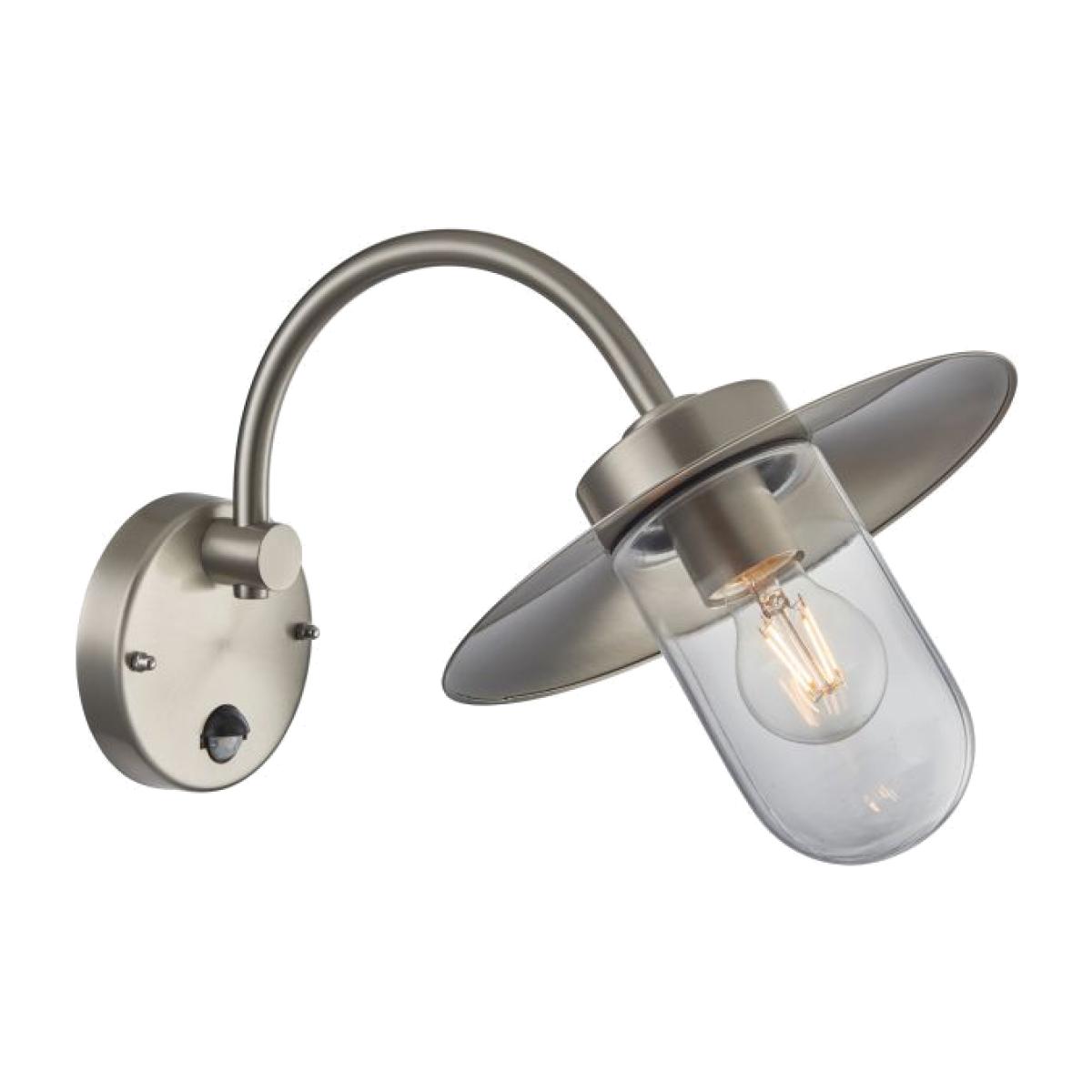 Lennox 1 Light Wall Light - Silver
