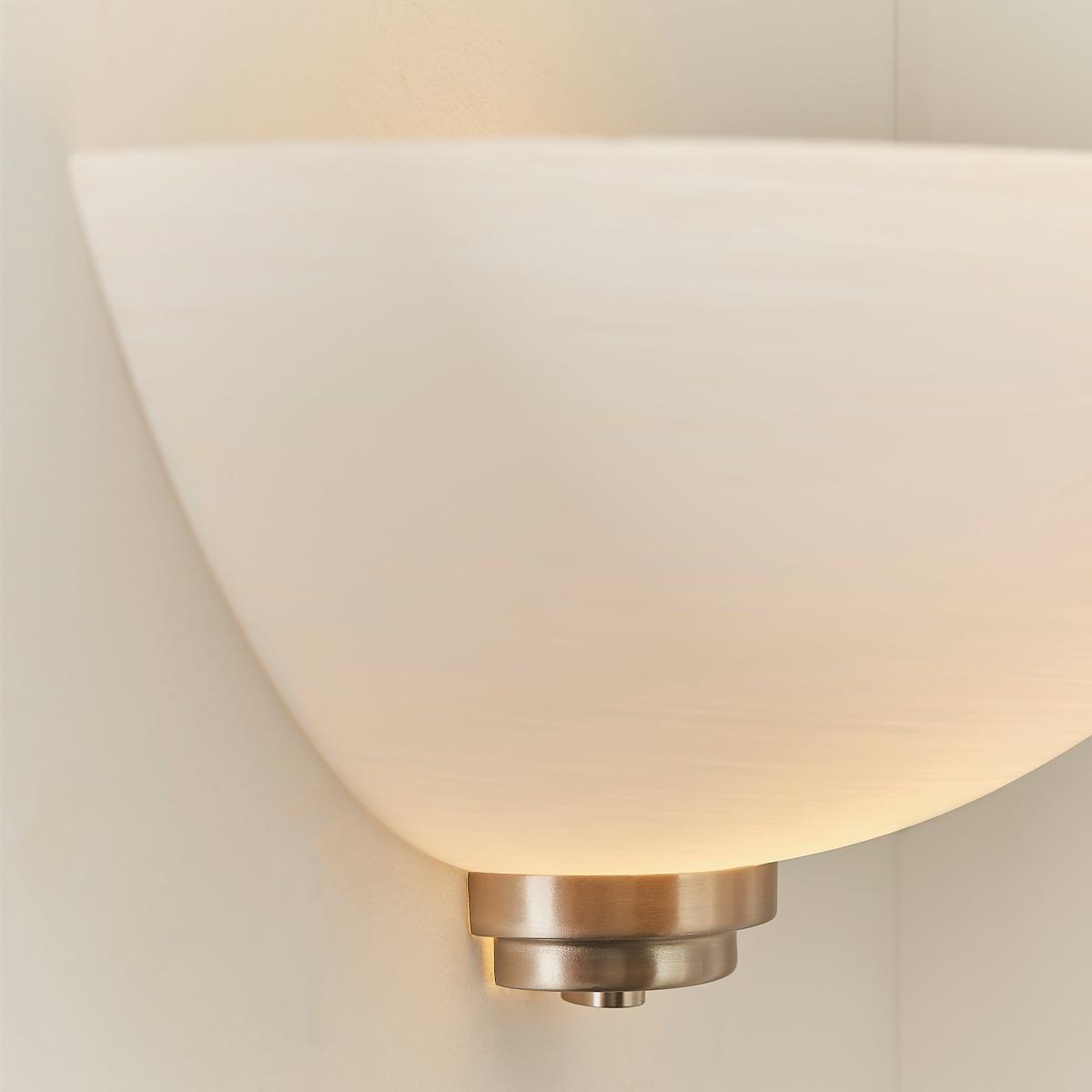 Welles Wall Light - Satin Chrome – image 6