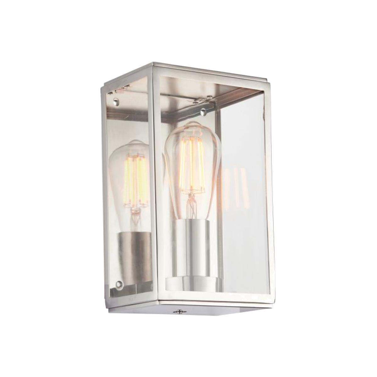 Houston 1 Light Wall Light - Silver