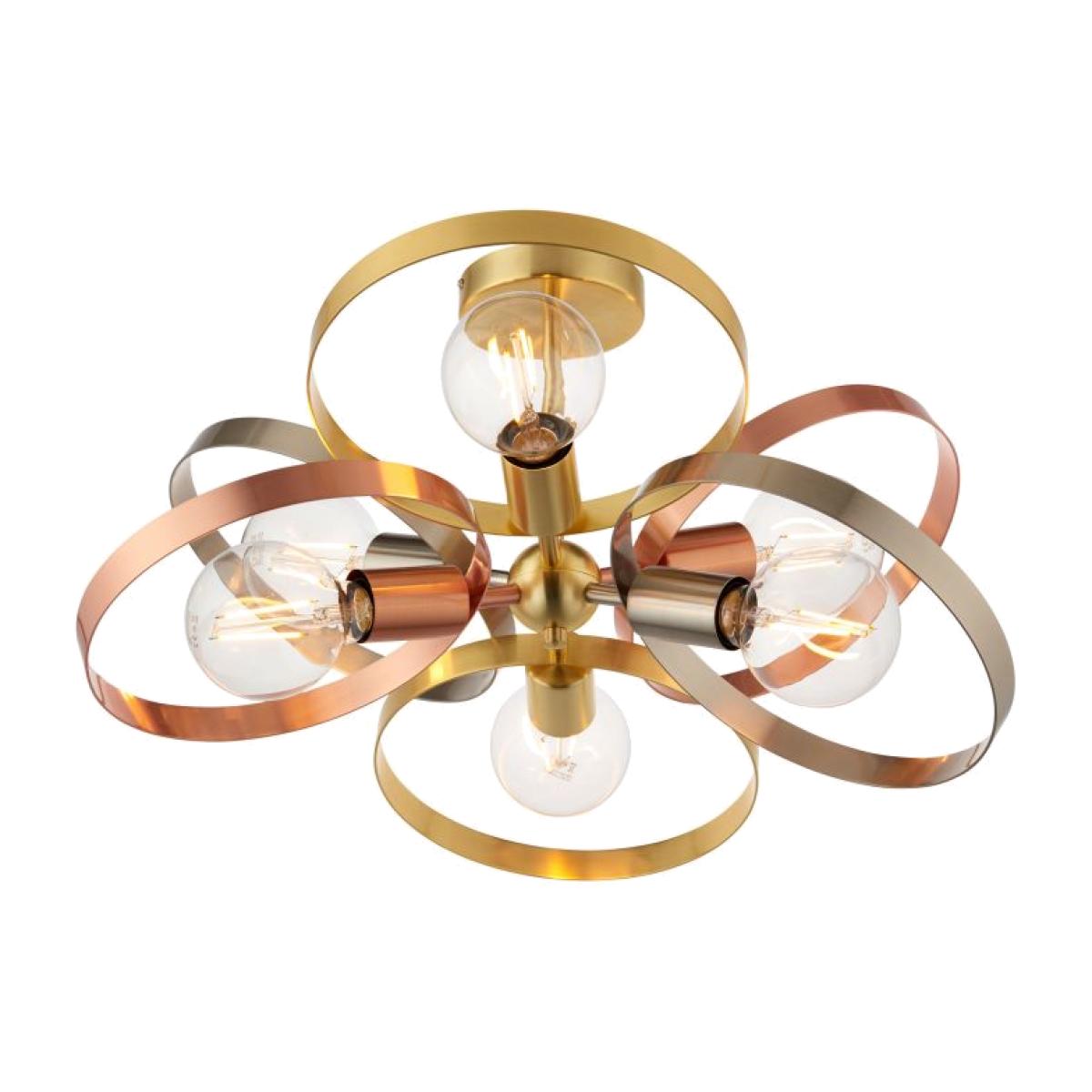 Corowa 6 Light Wall Light - Copper