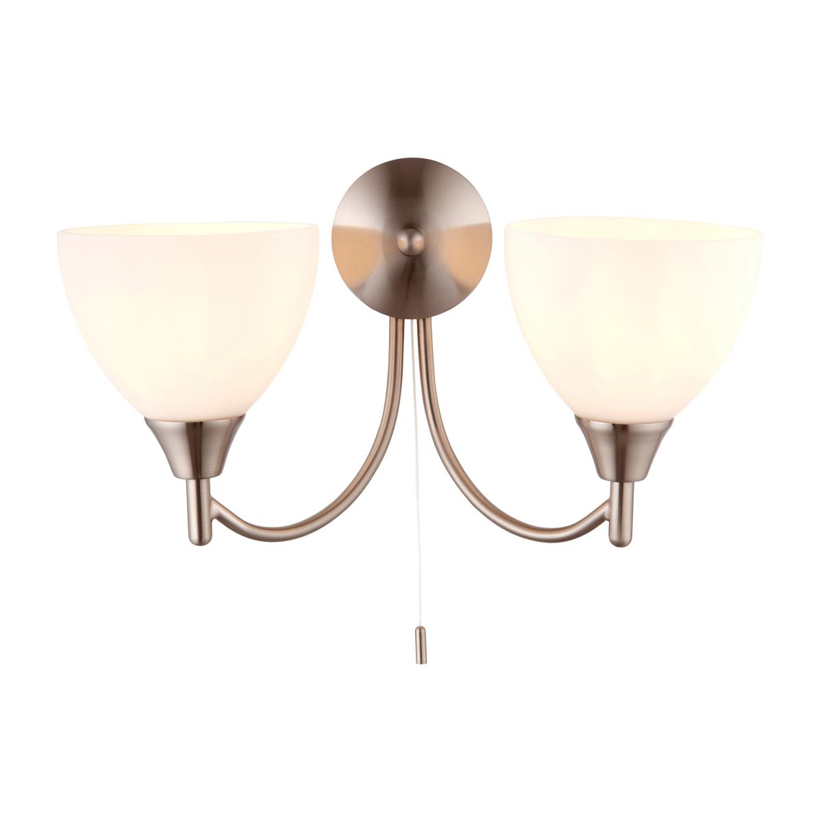 Alton 2 Wall Light - Antique Brass