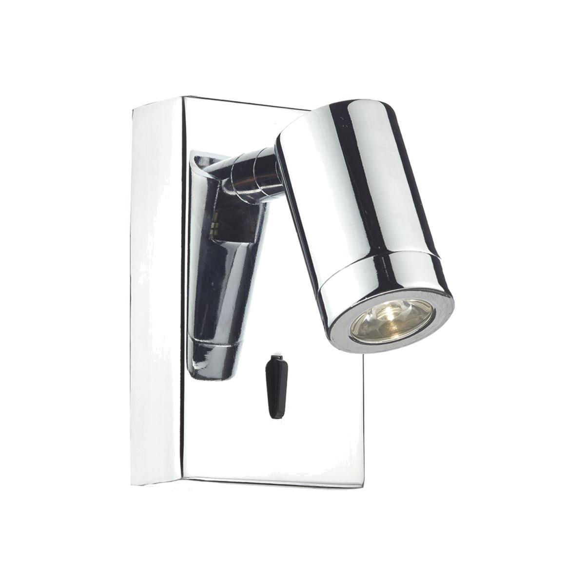 dar lighting ANV7150 Anvil Wall Bracket LED Polished Chrome