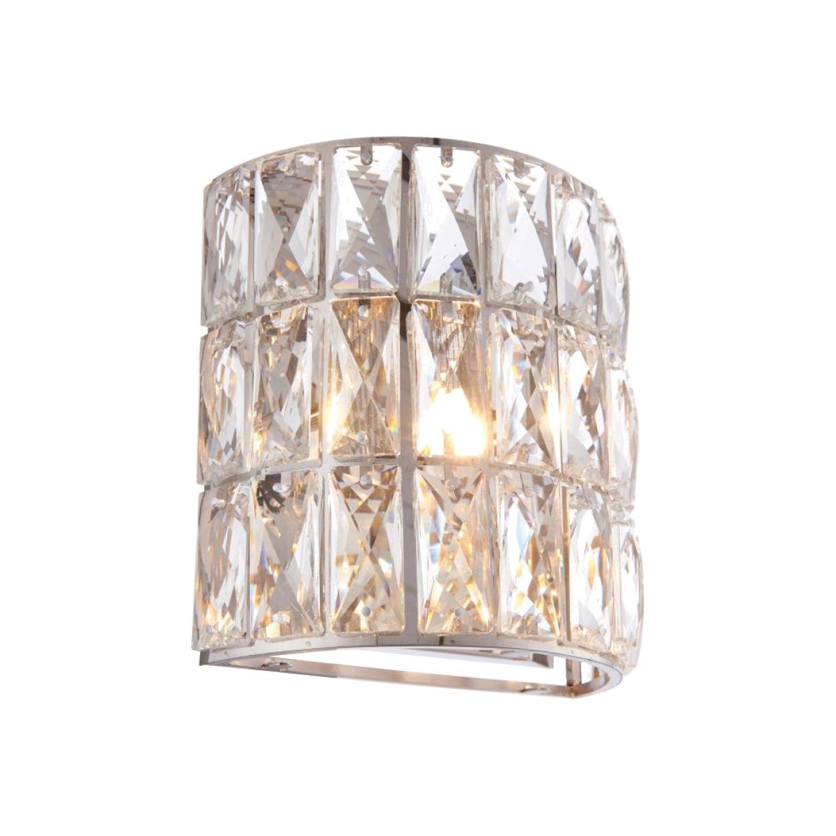 Sanga 1 Light Large Wall Light - Chrome